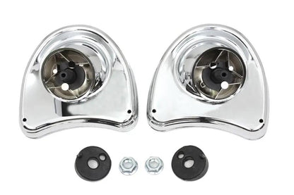 Wyatt Gatling Fairing Mount Mirror Set for Harley Davidson FLT Models by Wyatt Gatling