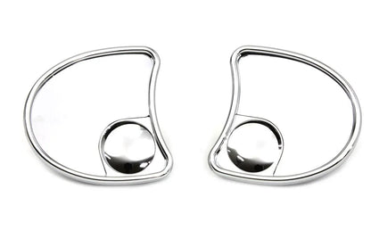 Wyatt Gatling Part 77501 Split Vision Fairing Mount Mirror Set for Harley Davidson FLT by Wyatt Gatling