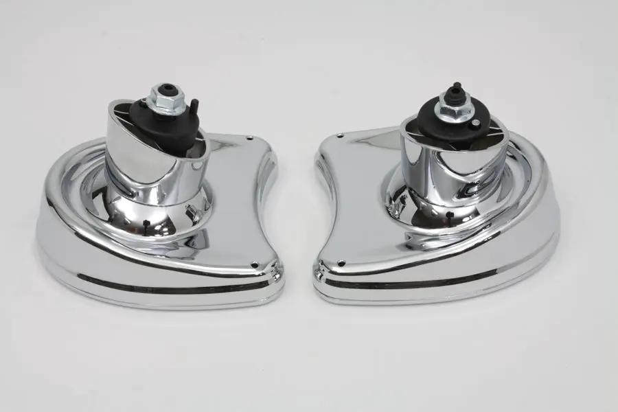 Wyatt Gatling Part 77501 Split Vision Fairing Mount Mirror Set for Harley Davidson FLT by Wyatt Gatling