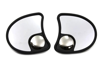 Wyatt Gatling Part 77501B Split Vision Fairing Mount Mirror Set for Harley Davidson FLT by Wyatt Gatling