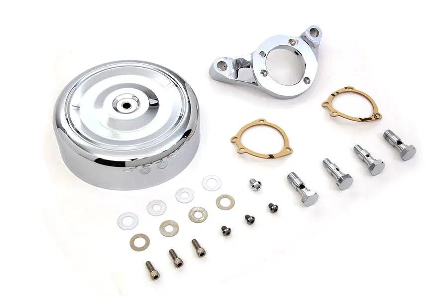 Wyatt Gatling Chrome Air Cleaner Assembly for Harley Davidson FXST (1993-2002) by Wyatt Gatling