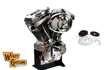 Wyatt Gatling Stage One Air Cleaner Kit for Harley Davidson FXST and FLST Models by Wyatt Gatling