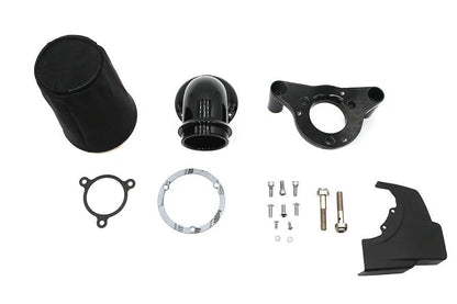 Wyatt Gatling Heavy Breather Air Cleaner Kit Black for Harley Davidson FLHR and FLHX by Wyatt Gatling