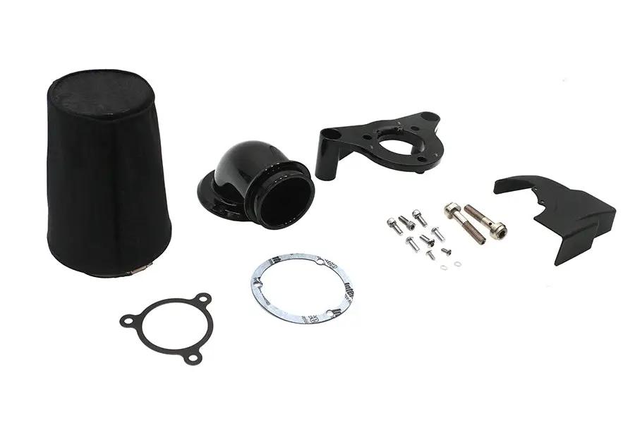Wyatt Gatling Heavy Breather Air Cleaner Kit Black for Harley Davidson FLHR and FLHX by Wyatt Gatling