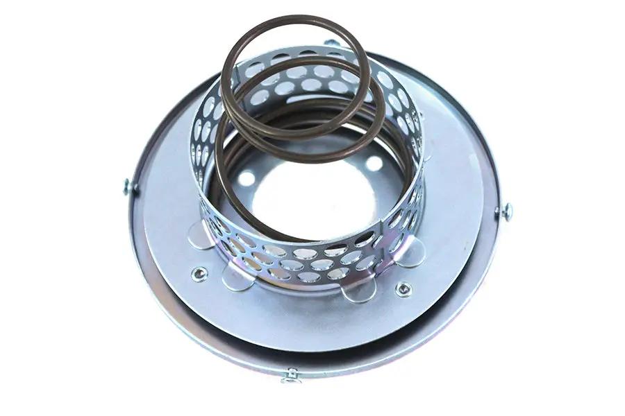 Wyatt Gatling 90029E 6 inch Air Cleaner Backing Plate for Harley Davidson FL Models by Wyatt Gatling