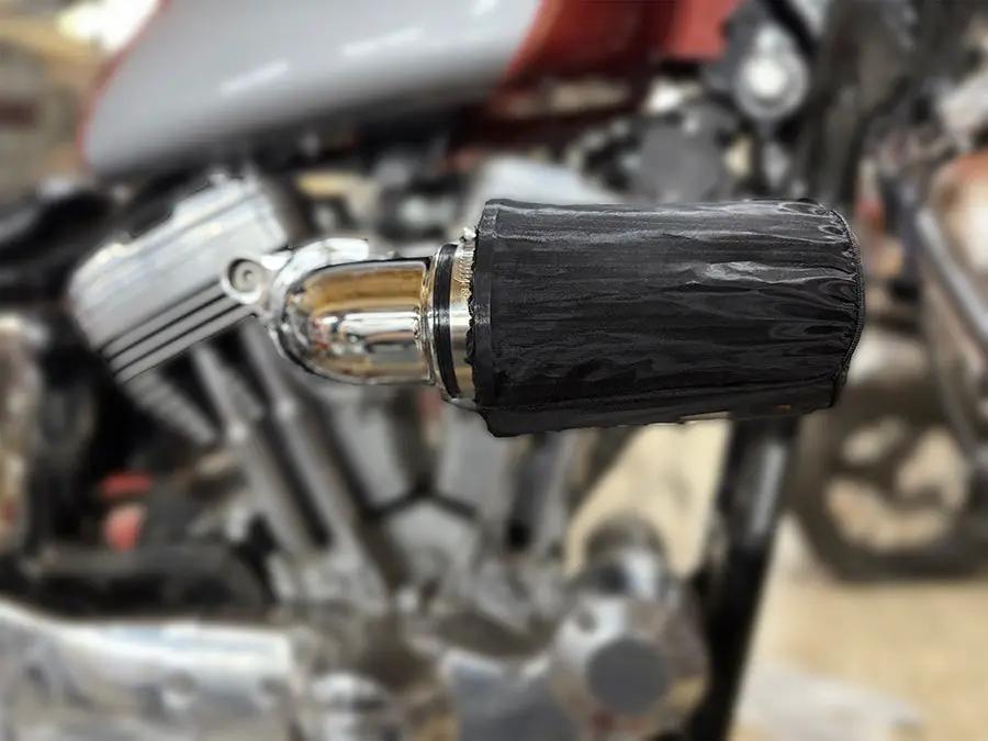 Wyatt Gatling Heavy Breather Performance Air Cleaner Kit Chrome for Harley Davidson XL883 by Wyatt Gatling
