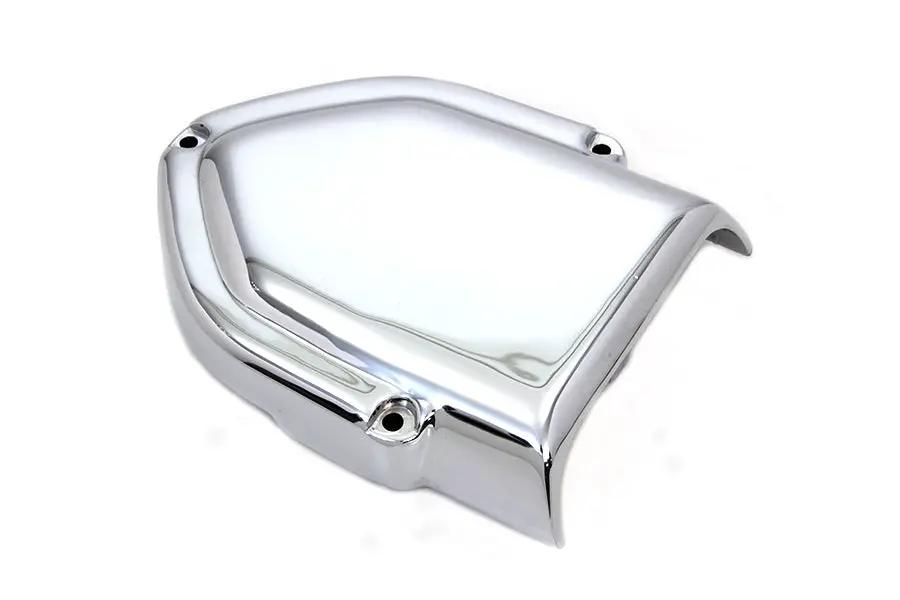 Wyatt Gatling Chrome V-Charger Air Cleaner Cover with Raised Bevel by Wyatt Gatling