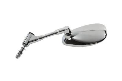 Wyatt Gatling 60-6238 Isolated Type Chrome Mirror for Harley Davidson (1965-1974) by Wyatt Gatling