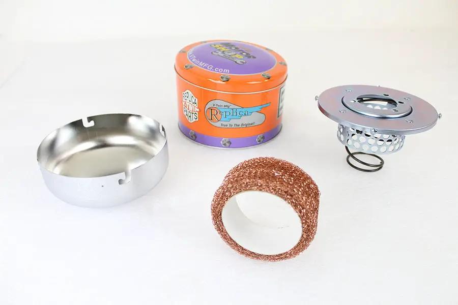 Wyatt Gatling Dome Air Cleaner Assembly for Harley Davidson FL 1971-1980 by Wyatt Gatling