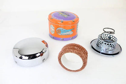 Wyatt Gatling Dome Air Cleaner Assembly for Harley Davidson FL 1971-1980 by Wyatt Gatling