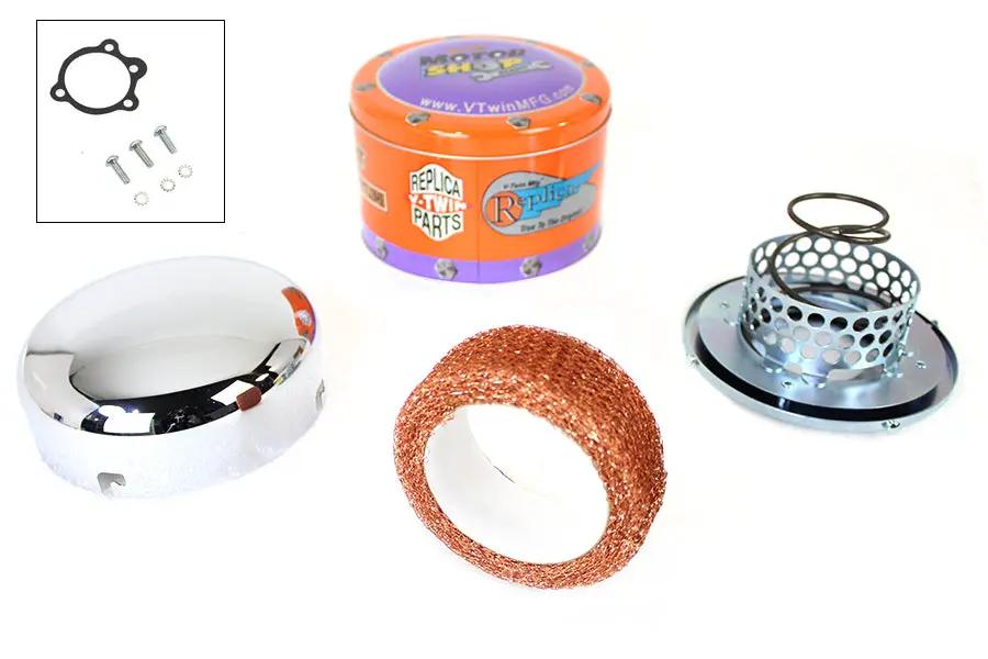 Wyatt Gatling Dome Air Cleaner Assembly for Harley Davidson XL (1988-1997) by Wyatt Gatling