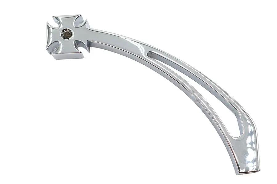 Wyatt Gatling Maltese Style Billet Mirror Stem (Part #90095) - Chrome Replacement for Right or Left Side by Wyatt Gatling