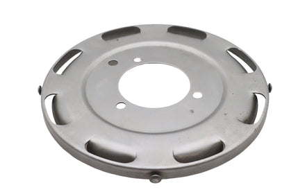 V-Twin 71912DZ 7-Inch Air Cleaner Backing Plate, Zinc Plated