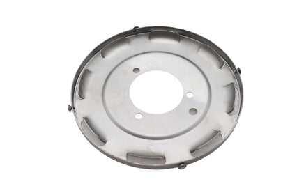 V-Twin 71912DZ 7-Inch Air Cleaner Backing Plate, Zinc Plated
