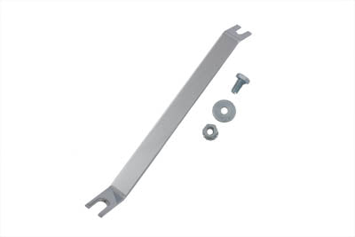 Wyatt Gatling Chrome Air Cleaner Support Bracket for Harley Davidson FL and FX Models Part 70160