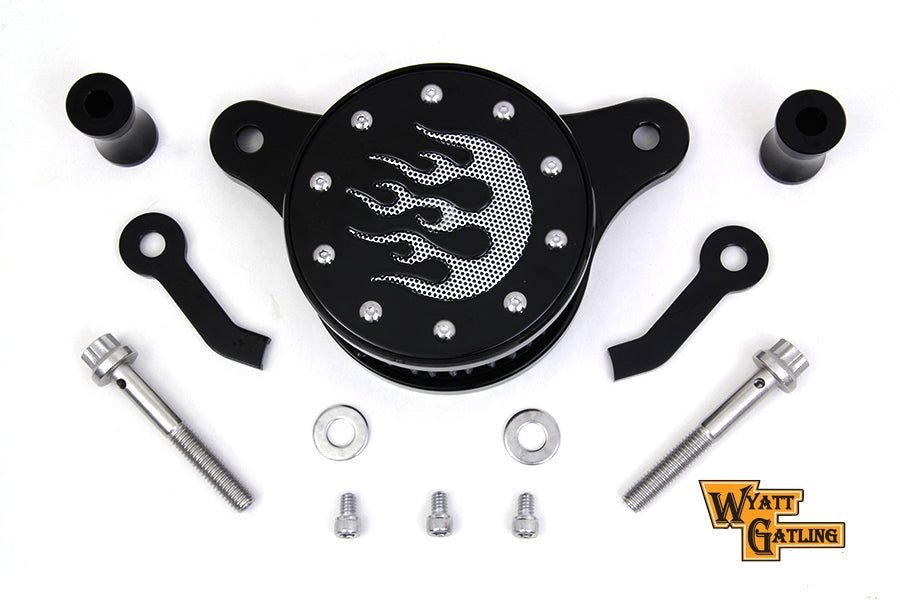 Wyatt Gatling Air Cleaner Kit for Harley Davidson FLT 2008-2016 with 50mm EFI Injector