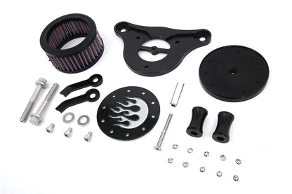 Wyatt Gatling Air Cleaner Kit for Harley Davidson FLT 2008-2016 with 50mm EFI Injector