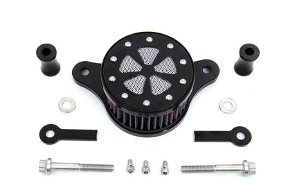 Wyatt Gatling Air Cleaner Kit Black for Harley Davidson FXST - Part 77569B