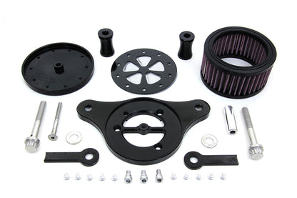 Wyatt Gatling Air Cleaner Kit Black for Harley Davidson FXST - Part 77569B