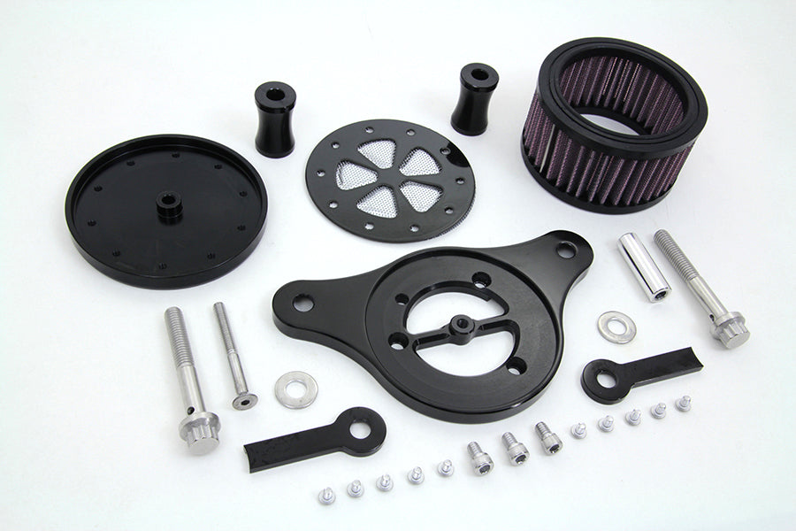 Wyatt Gatling Air Cleaner Kit Black for Harley Davidson FXST - Part 77569B