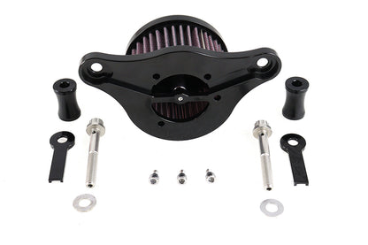 Wyatt Gatling Black Flame Design Air Cleaner Kit for Harley Davidson FXST (2001-2010)
