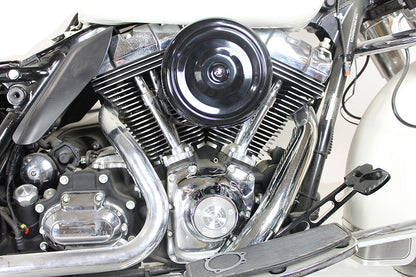 Wyatt Gatling 34-0262 8-inch Round Air Cleaner Kit for Harley Davidson FLH