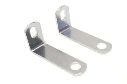 V-Twin Air Cleaner Bracket Set for Harley Davidson FL and FX Models (Set of 2)