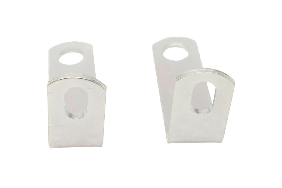 V-Twin Air Cleaner Bracket Set for Harley Davidson FL and FX Models (Set of 2)