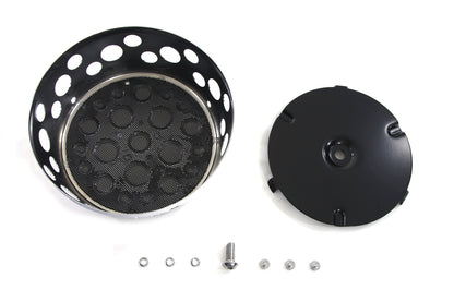Wyatt Gatling Swiss Cheese Mesh Air Cleaner Cover - 6.5 Inch Diameter