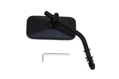 Wyatt Gatling 60-0011DMB Black Rectangular Mirror for Harley Davidson Vintage Models
