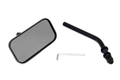 Wyatt Gatling 60-0011DMB Black Rectangular Mirror for Harley Davidson Vintage Models