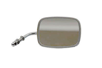 Wyatt Gatling Chrome Replica Swivel Mirror with Short Stem for Harley Davidson (Part #60-0001)