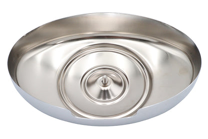 Wyatt Gatling Air Cleaner Cover Oval Chrome Part 76056 for Harley Davidson FXST & FLST Models