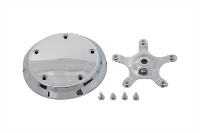 Wyatt Gatling 14-0210 Chrome Air Cleaner Insert for Harley Davidson FXST & FLST Models