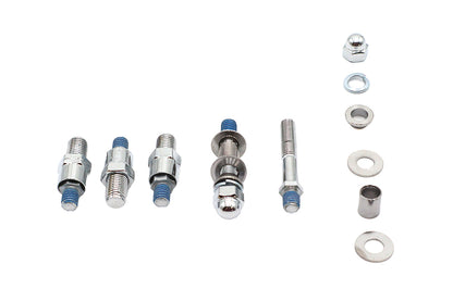 Wyatt Gatling HD-002 Metric Adapter Stem Kit for Honda, Yamaha, and Kawasaki Mirrors