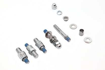 Wyatt Gatling HD-002 Metric Adapter Stem Kit for Honda, Yamaha, and Kawasaki Mirrors