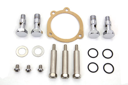 Wyatt Gatling Breather Bolt and Stud Set for Harley Davidson FXST and FLST Models