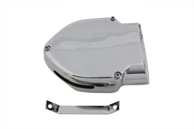 Wyatt Gatling Chrome V-Charger Air Cleaner Kit for Harley Davidson FL Models