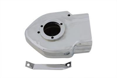 Wyatt Gatling Chrome V-Charger Air Cleaner Kit for Harley Davidson FL Models