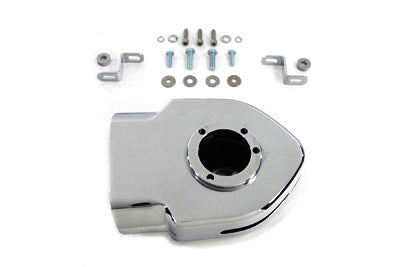 Wyatt Gatling V-Charger Air Cleaner Chrome for Harley Davidson FLT and FXR