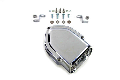 Wyatt Gatling V-Charger Air Cleaner Chrome for Harley Davidson FLT and FXR