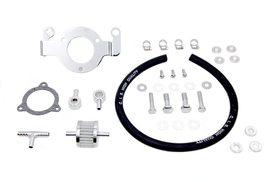 Wyatt Gatling EFI Air Cleaner Support Bracket for Harley Davidson FLH (Part #72842)