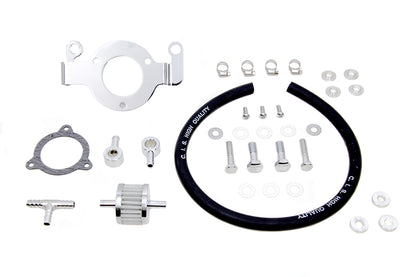 Wyatt Gatling EFI Air Cleaner Support Bracket for Harley Davidson FLH (Part #72842)