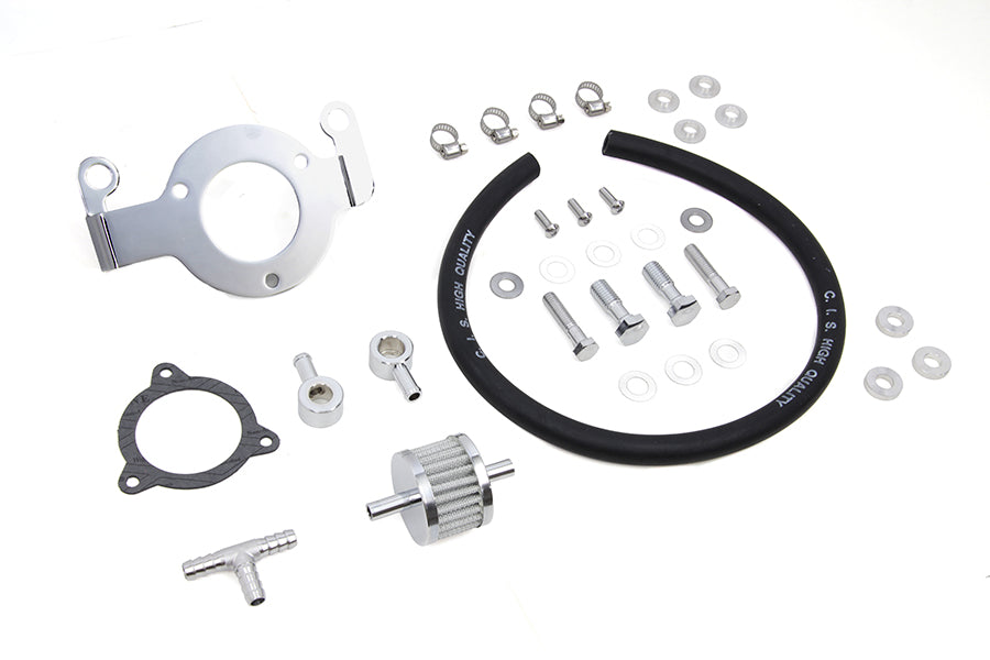 Wyatt Gatling EFI Air Cleaner Support Bracket for Harley Davidson FLH (Part #72842)