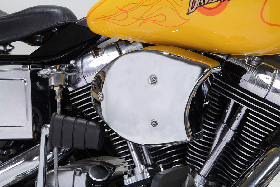 V-Twin Big Dog Air Cleaner Assembly Chrome for Harley Davidson FXST (1993-2002)