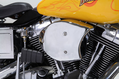 V-Twin Big Dog Air Cleaner Assembly Chrome for Harley Davidson FXST (1993-2002)