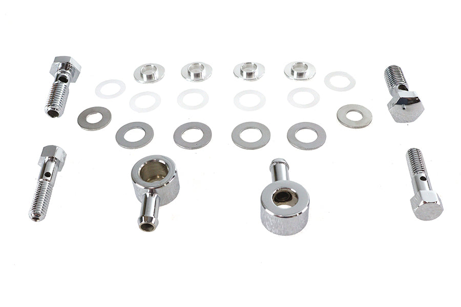 Wyatt Gatling 14-0164 Breather Bolt and Banjo Kit for Harley Davidson FLT