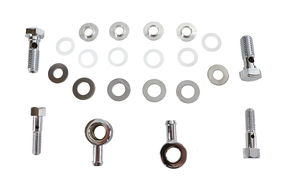 Wyatt Gatling 14-0164 Breather Bolt and Banjo Kit for Harley Davidson FLT
