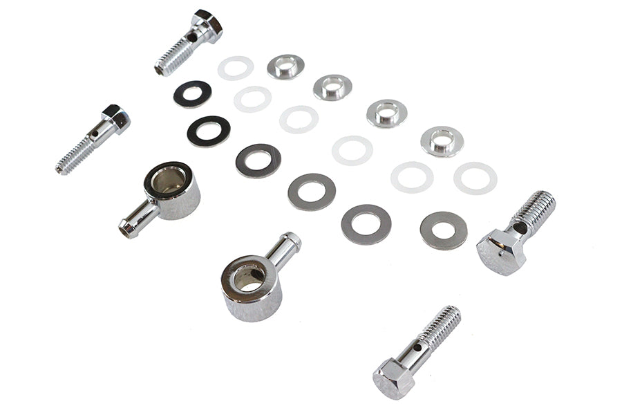 Wyatt Gatling 14-0164 Breather Bolt and Banjo Kit for Harley Davidson FLT