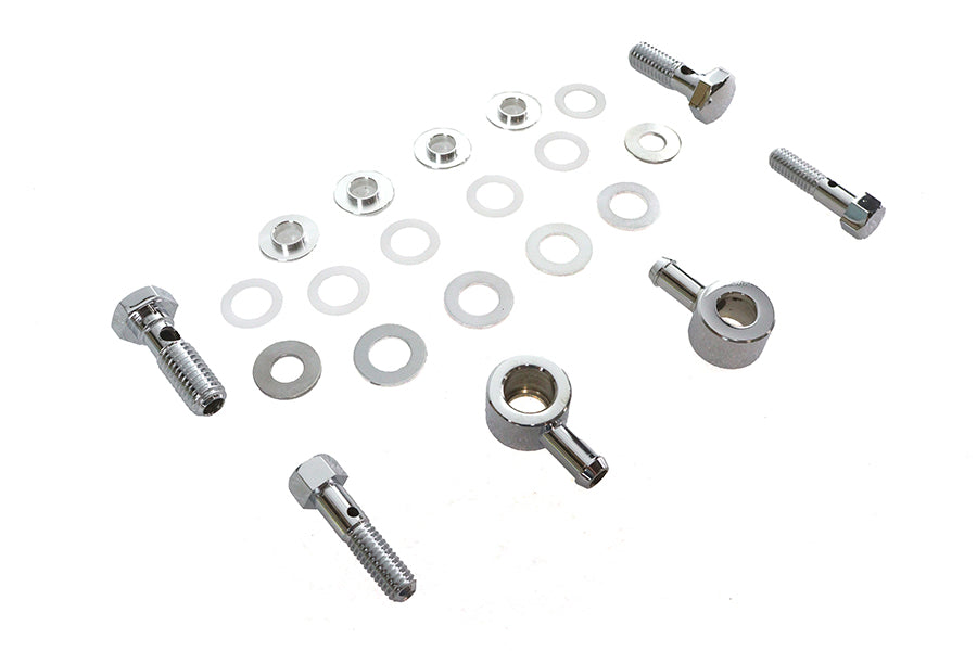 Wyatt Gatling 14-0164 Breather Bolt and Banjo Kit for Harley Davidson FLT